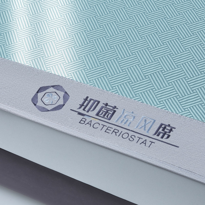 91家纺网 家纺一手货源 找家纺 可恩欣 2026新款冰感凉风席 床笠-凉风绿