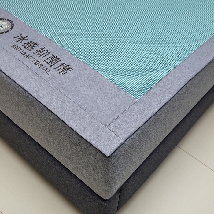 91家纺网 家纺一手货源 找家纺 可恩欣 2026新款冰感凉风席 床席-冰感水绿