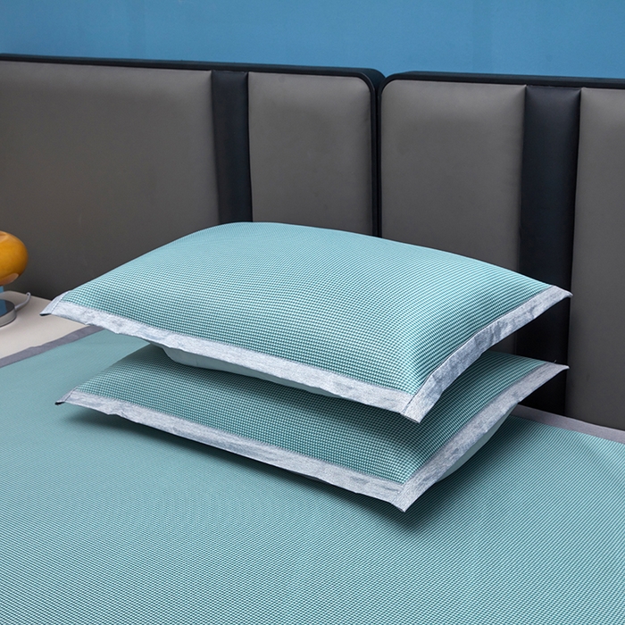 91家纺网 家纺一手货源 找家纺 可恩欣 2026新款冰感凉风席 床席-冰感水绿