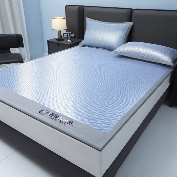 可恩欣 2026新款冰感凉风席 床席-凉风蓝