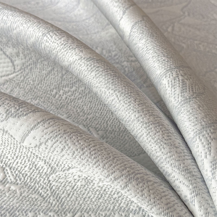 91家纺网 家纺一手货源 找家纺 莱家富 2026新款凉感过0.21夏天家用床单软席子可机洗空调席夏季高端华夫格凉席三件套 床席款家大叶大-天空蓝