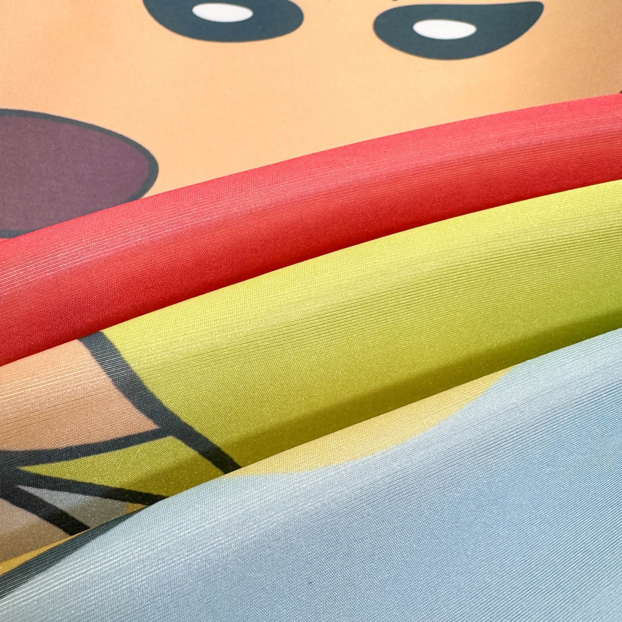 91家纺网 家纺一手货源 找家纺 （总）博雅 2026新款蜡笔小新正版授权小冰皮大版印花凉席-平铺款