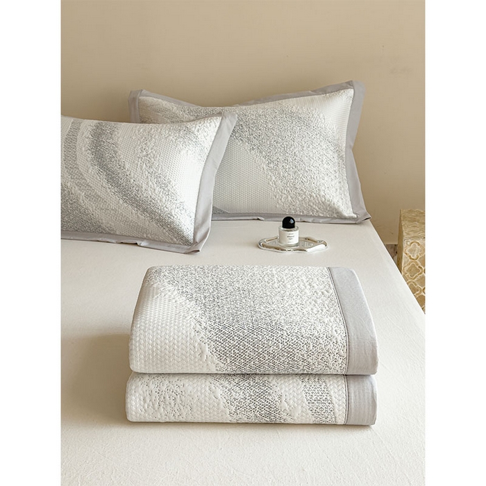 91家纺网 家纺一手货源 找家纺 莱家富 2026新款冰丝凉席子夏天家用凉感值过0.21冰豆豆A类母婴级床单床笠可机洗-云 床席款岩石灰