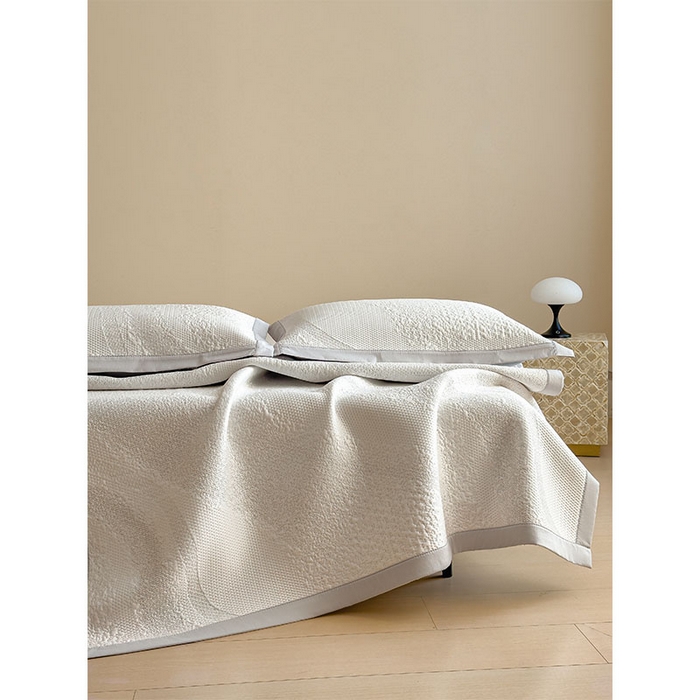 91家纺网 家纺一手货源 找家纺 莱家富 2026新款冰丝凉席子夏天家用凉感值过0.21冰豆豆A类母婴级床单床笠可机洗-云 床席款蜜糖咖