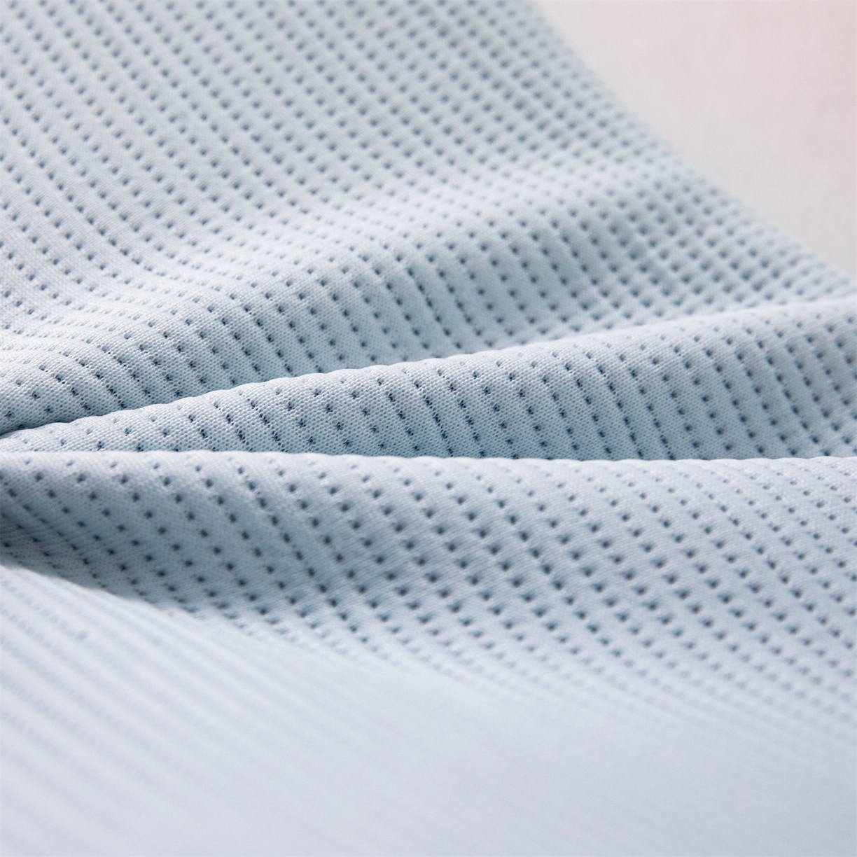 91家纺网 家纺一手货源 找家纺 麦肯锡 2026新款柔纹花眠婴童记忆枕枕头枕芯 蓝色