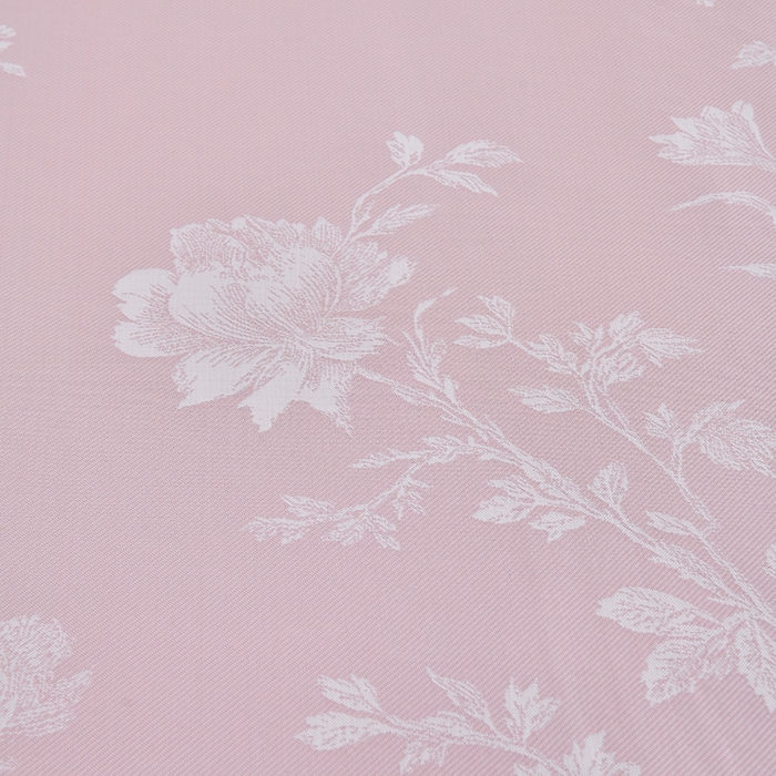 91家纺网 家纺一手货源 找家纺 小牛席业 2026新款牡丹清凉大提花冰丝席凉席席子 粉色