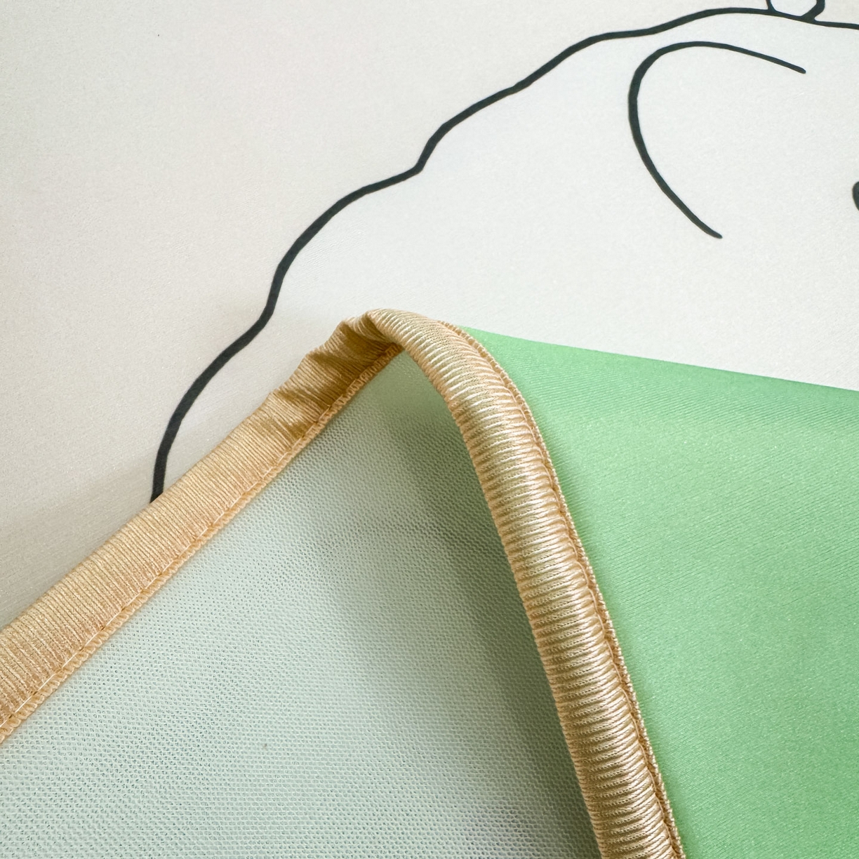 91家纺网 家纺一手货源 找家纺 博雅 2026新款蜡笔小新正版授权小冰皮大版印花凉席-平铺款 大版-睡衣小新