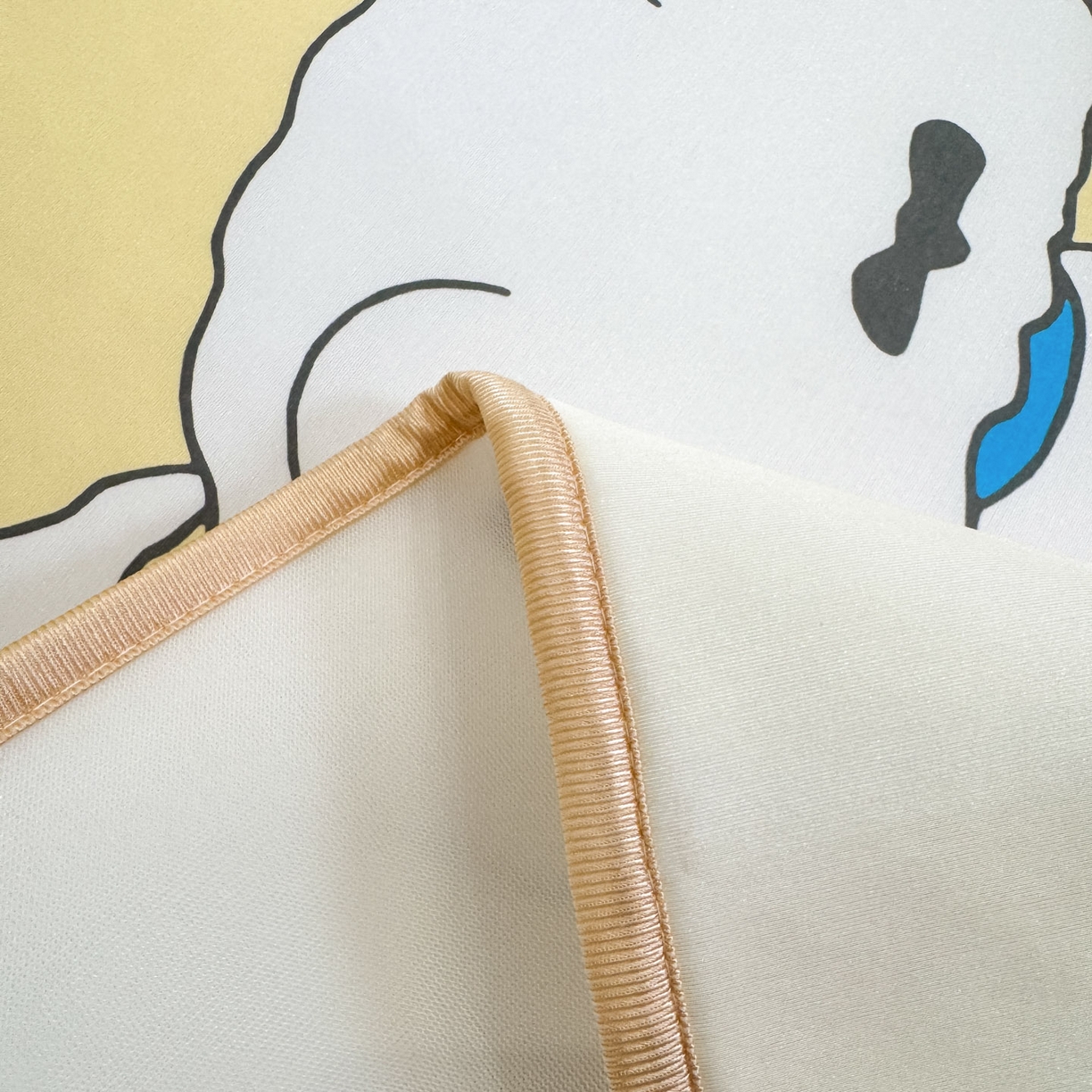 91家纺网 家纺一手货源 找家纺 博雅 2026新款蜡笔小新正版授权小冰皮大版印花凉席-平铺款 大版-童趣小新