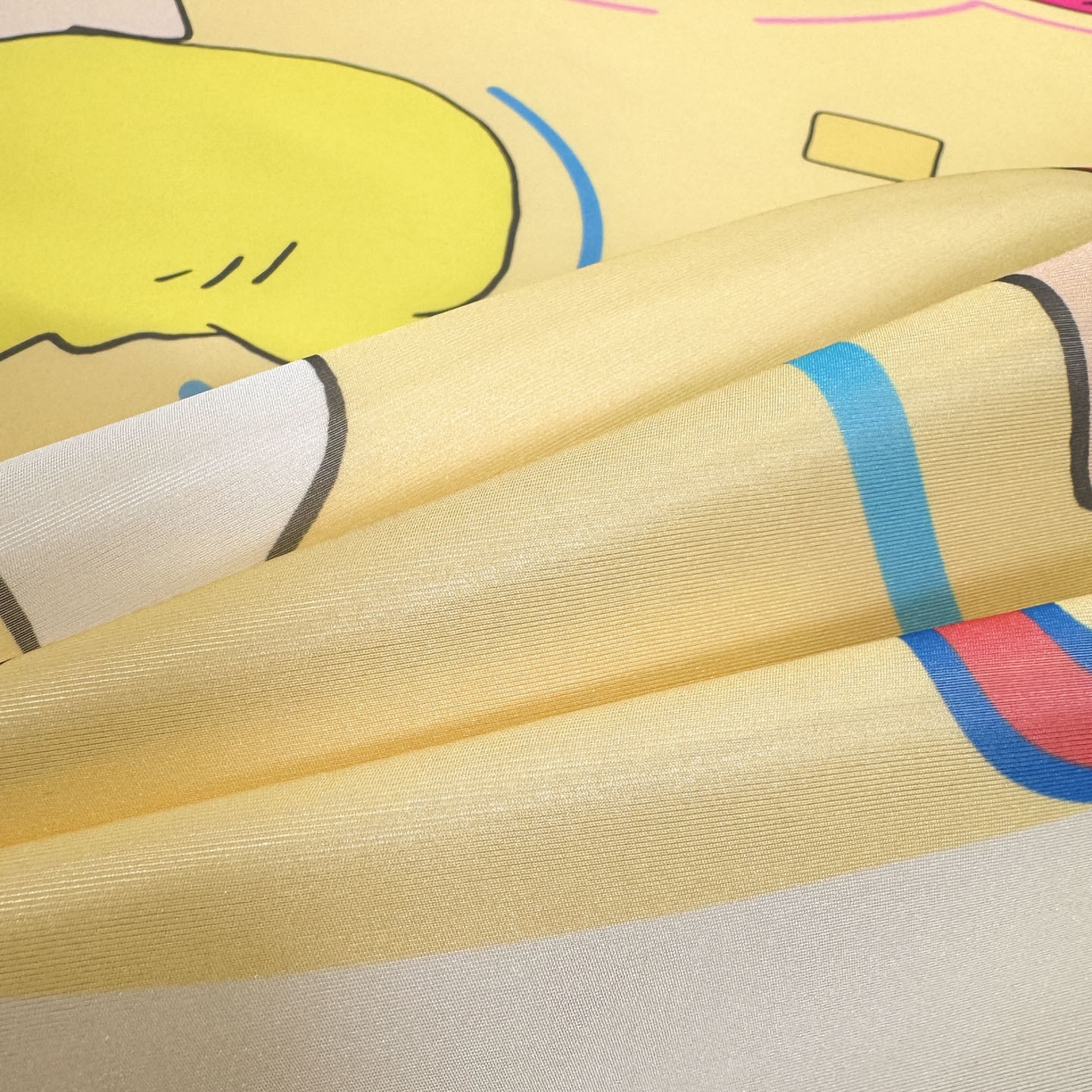 91家纺网 家纺一手货源 找家纺 博雅 2026新款蜡笔小新正版授权小冰皮大版印花凉席-平铺款 大版-童趣小新