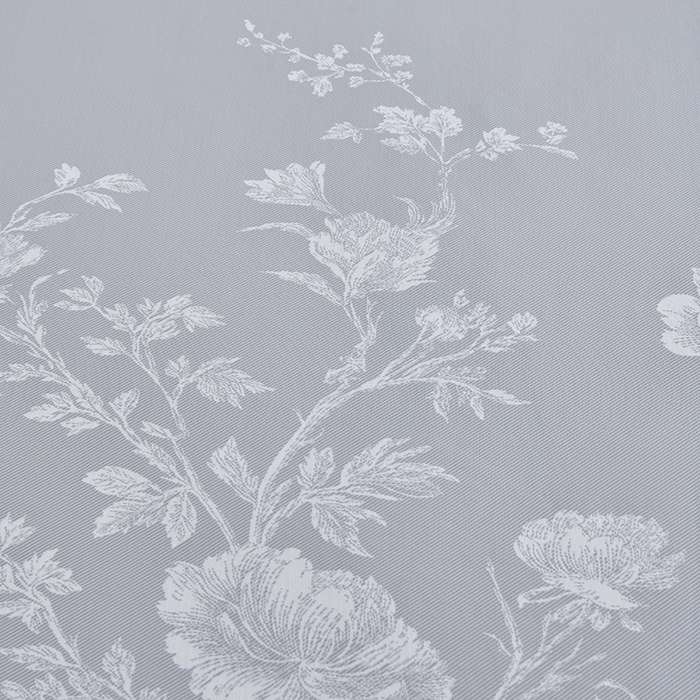 91家纺网 家纺一手货源 找家纺 小牛席业 2026新款牡丹清凉大提花冰丝席凉席席子 灰色