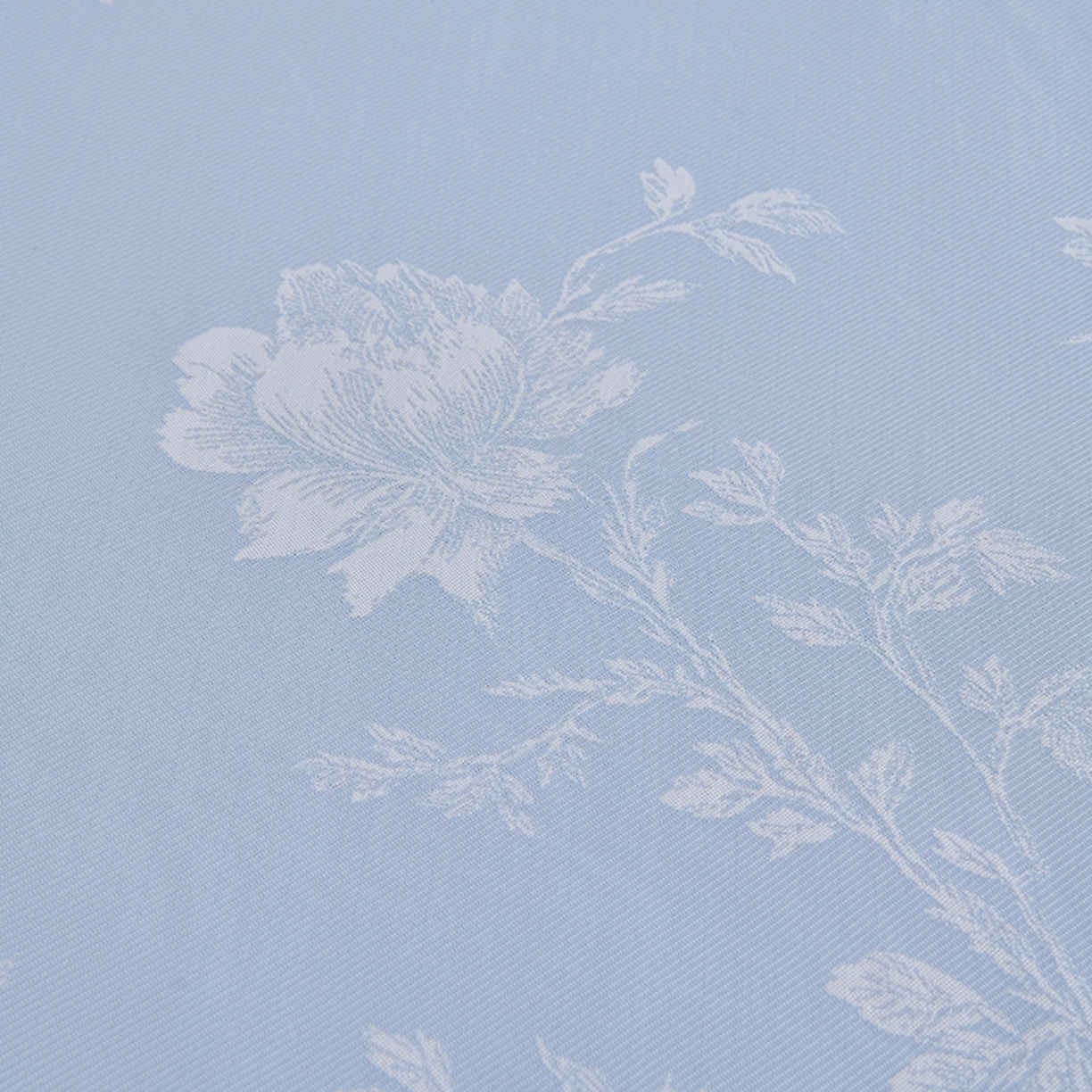 91家纺网 家纺一手货源 找家纺 小牛席业 2026新款牡丹清凉大提花冰丝席凉席席子 蓝色