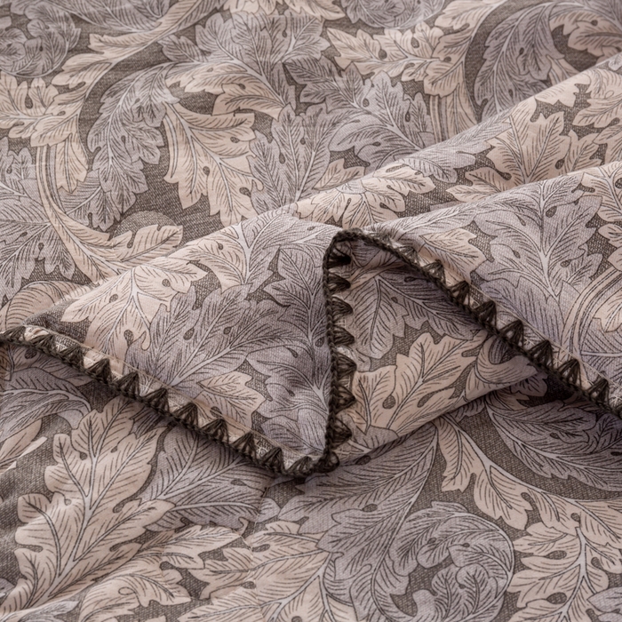 91家纺网 家纺一手货源 找家纺 爱微坊 2026新款A类水洗棉小碎花贝壳边夏被 蝶恋花