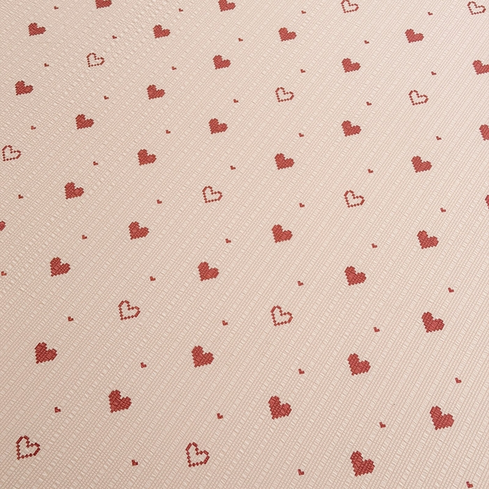 91家纺网 家纺一手货源 找家纺 几禾 2026新款高克重泡芙纱~印花款（单床笠）浅糯系列-110g CL浅糯-朦胧粉心