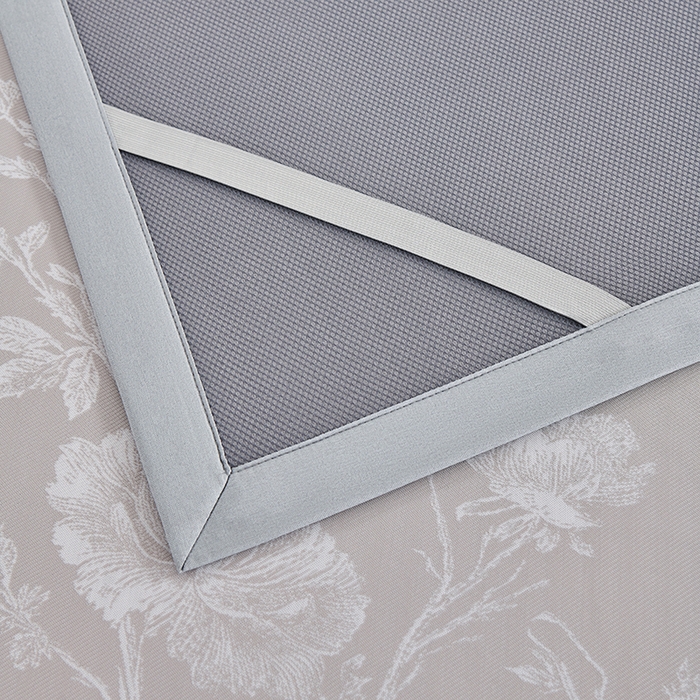 91家纺网 家纺一手货源 找家纺 小牛席业 2026新款牡丹清凉大提花冰丝席凉席席子 香槟