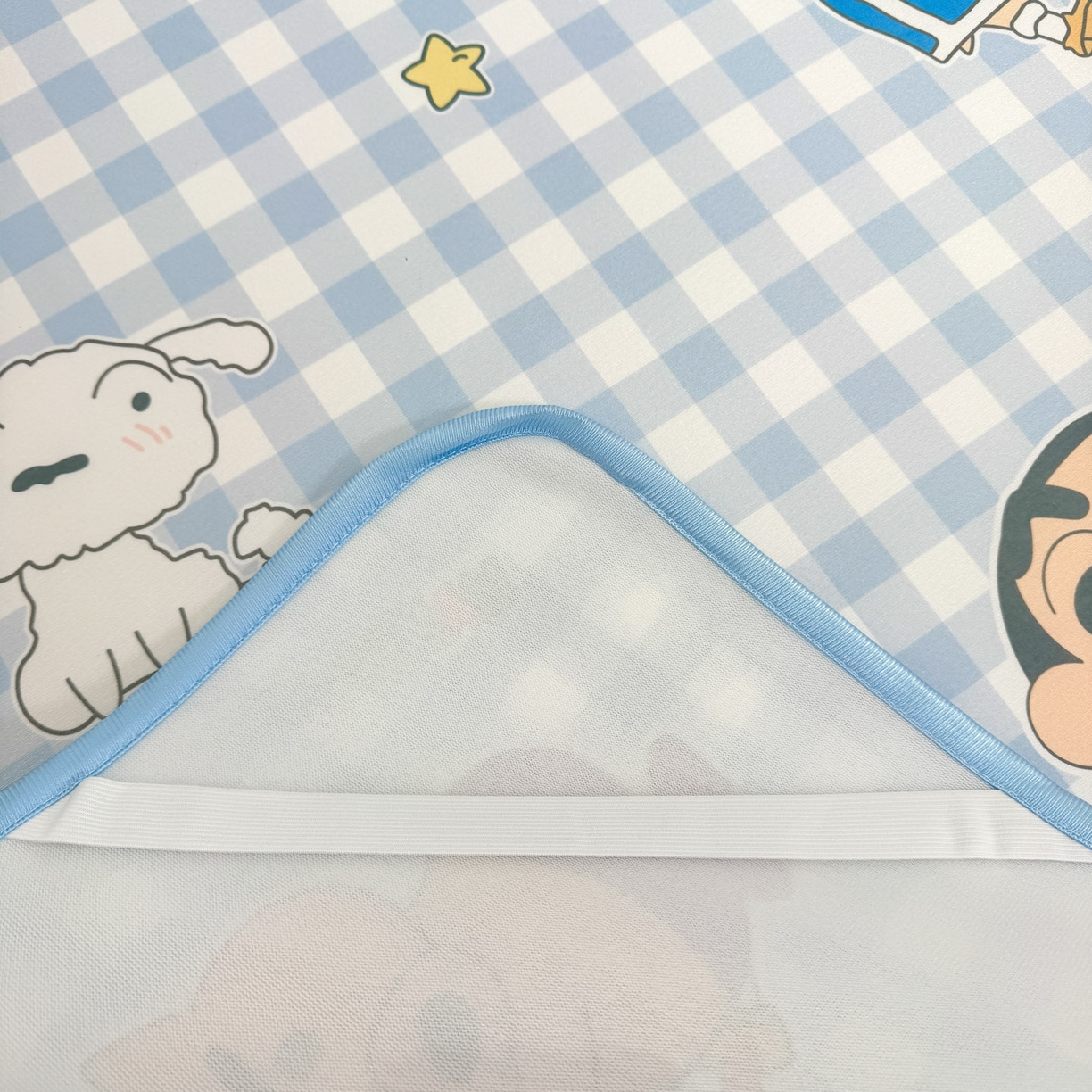 91家纺网 家纺一手货源 找家纺 博雅 2026新款蜡笔小新正版授权小冰皮小版印花凉席-平铺款 小版-黄油蜡笔小新