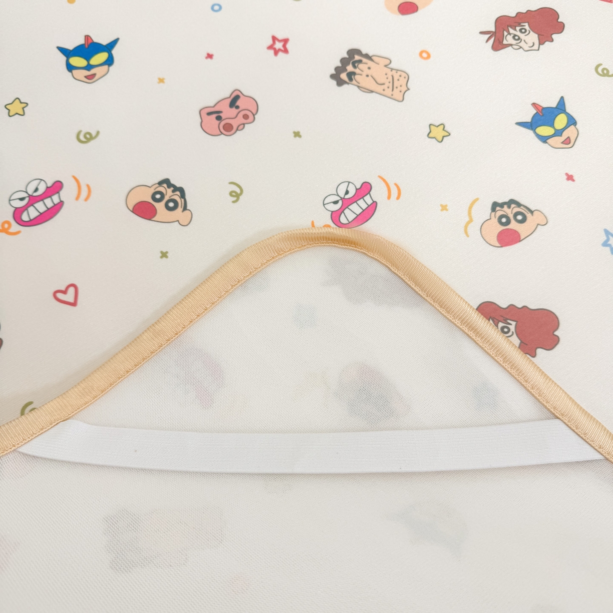 91家纺网 家纺一手货源 找家纺 博雅 2026新款蜡笔小新正版授权小冰皮小版印花凉席-平铺款 小版-满版蜡笔小新