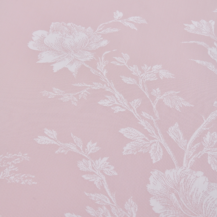 91家纺网 家纺一手货源 找家纺 小牛席业 2026新款牡丹清凉大提花床笠款冰丝席凉席席子藤席竹席豆豆席乳胶席 粉色