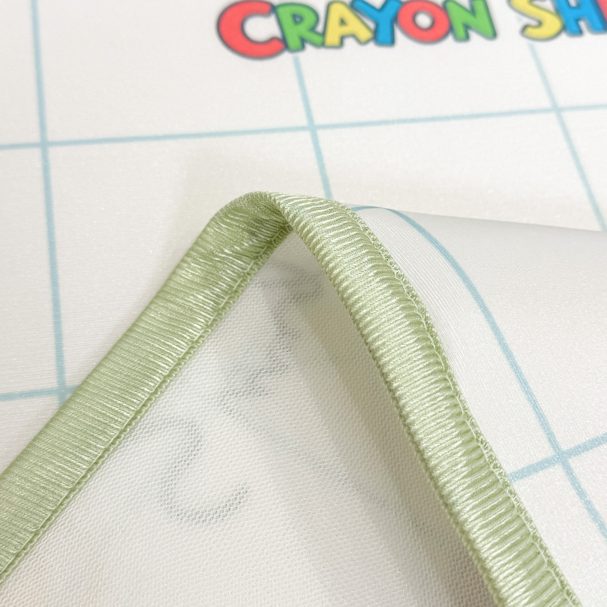 91家纺网 家纺一手货源 找家纺 博雅 2026新款蜡笔小新正版授权小冰皮小版印花凉席-平铺款 小版-小新格子屋