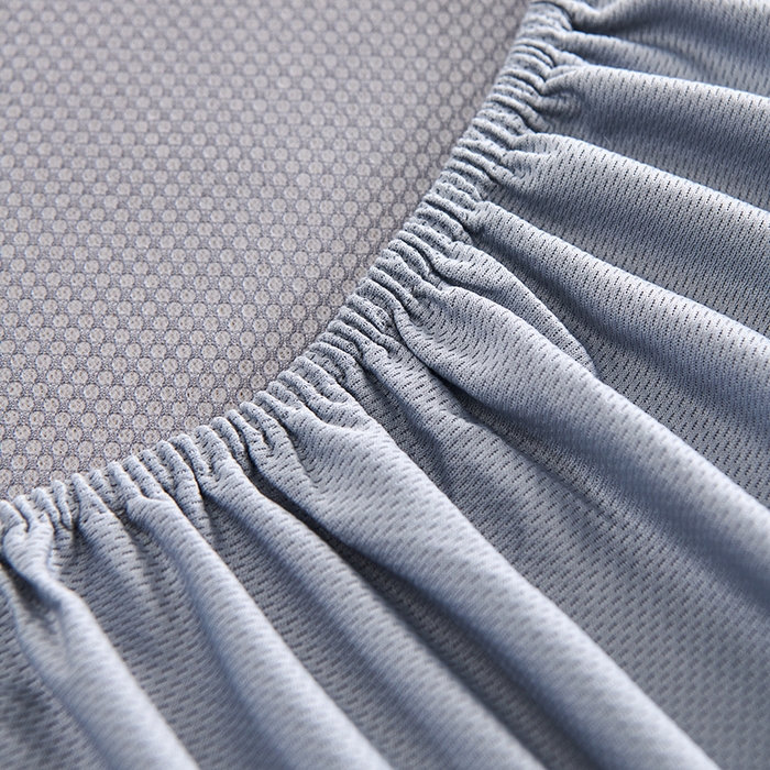 91家纺网 家纺一手货源 找家纺 小牛席业 2026新款牡丹清凉大提花床笠款冰丝席凉席席子藤席竹席豆豆席乳胶席 灰色