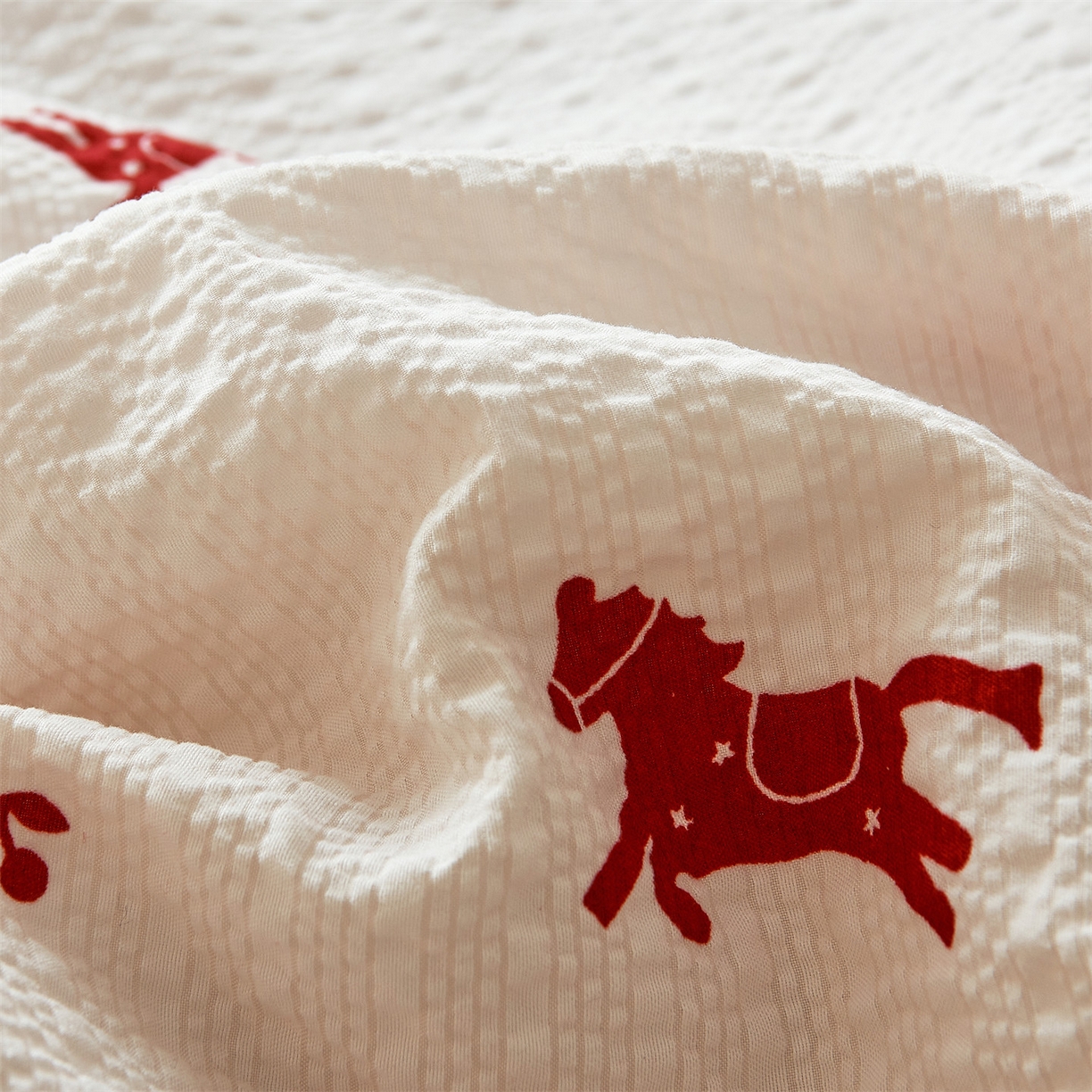 91家纺网 家纺一手货源 找家纺 铺尚美家纺 2026新款泡芙棉夏被四件套泡芙纱单夏被空调被夏凉被-印花 马上有钱