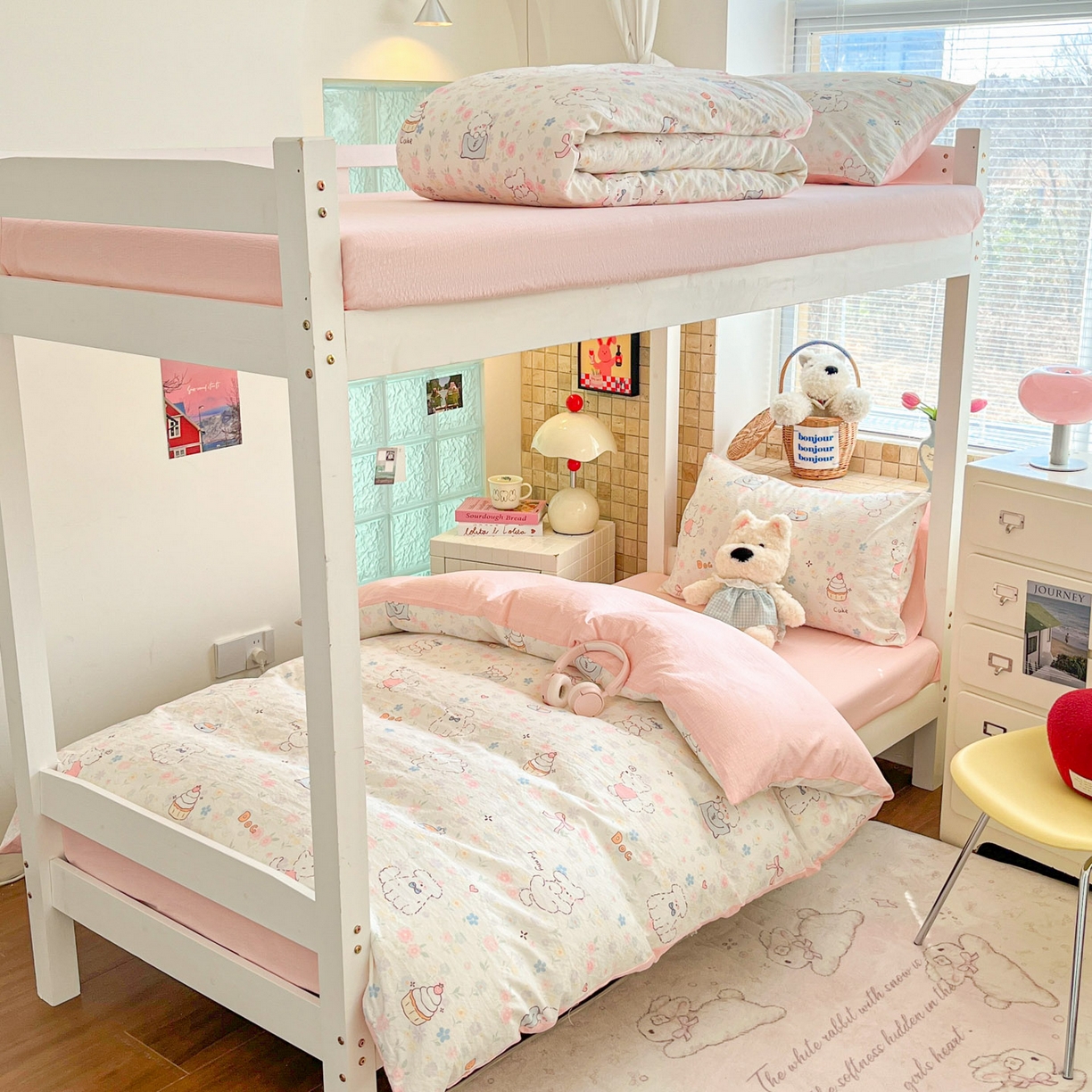 91家纺网 家纺一手货源 找家纺 （总）川悦生活 2024新款立体雪花绒卡通四件套牛奶绒四件套