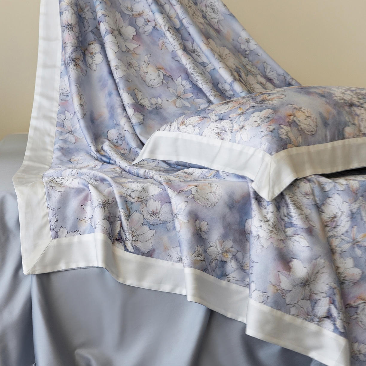 91家纺网 家纺一手货源 找家纺 （总）初拾 2026新款60支兰精天丝数码印花系列四件套（会员减20 ，控价：日常 券后不低于398 元）