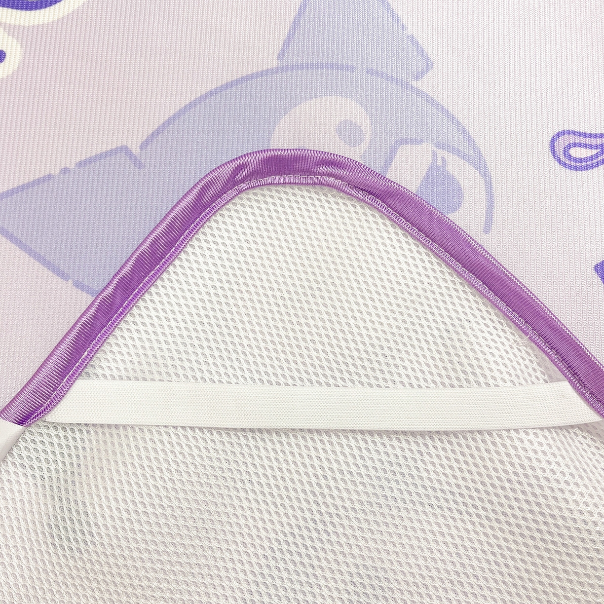 91家纺网 家纺一手货源 找家纺 暮思家居 2026新款三丽鸥正版授权数码印花A类可机洗1200D冰丝凉席三件套平铺款系列 平铺款-巴库库洛米