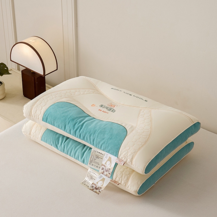 91家纺网 家纺一手货源 找家纺 （总）爱来伊家纺 2026新款羊绒蛋白枕枕头枕芯