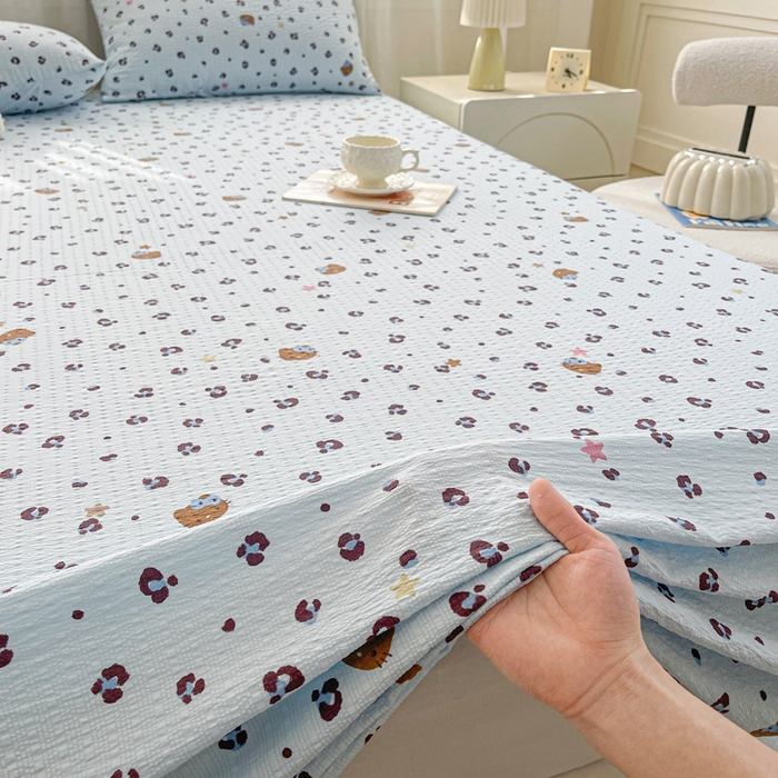 91家纺网 家纺一手货源 找家纺 （总）几禾 2026新款云感双层纱抗菌花边夏被-晴风系列