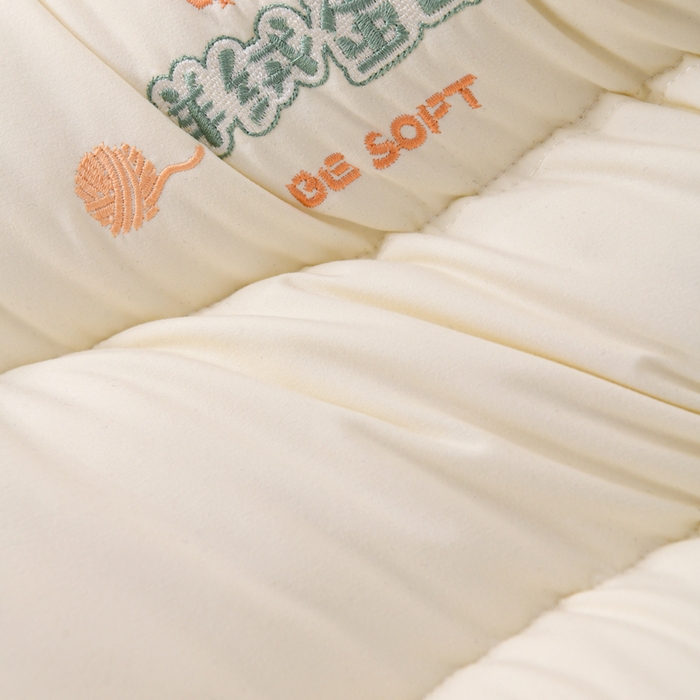 91家纺网 家纺一手货源 找家纺 爱来伊家纺 2026新款羊绒蛋白枕枕头枕芯 羊绒蛋白分区枕-绿