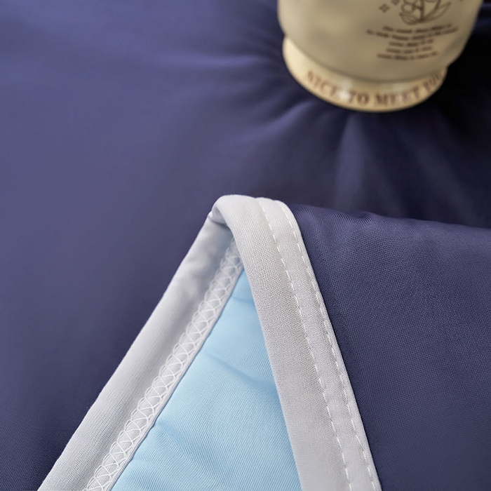 91家纺网 家纺一手货源 找家纺 （总）才森家纺 2026新款A类氨纶凉感丝夏被夏凉被空调被跨境热品凉感冰淇淋夏被