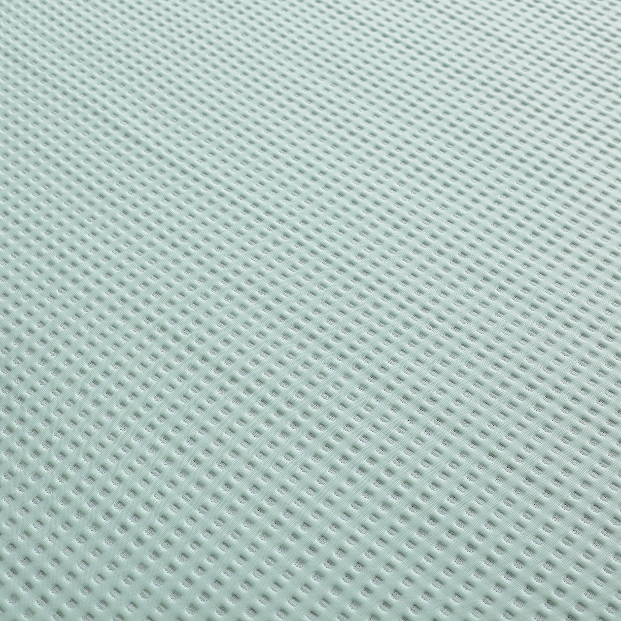 91家纺网 家纺一手货源 找家纺 耀悦家纺 2026款100%乙纶凉席pe凉感华夫格凉席加厚三明治三件套床笠床席子枕套 华夫格-水绿床席款