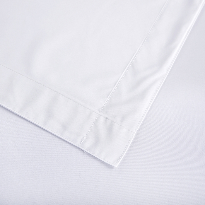 91家纺网 家纺一手货源 找家纺 （总）沐珩家纺 2026新款高仿棉150克磨毛加厚酒店专用纯白四件套