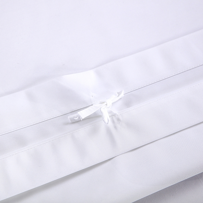 91家纺网 家纺一手货源 找家纺 （总）沐珩家纺 2026新款高仿棉150克磨毛加厚酒店专用纯白四件套