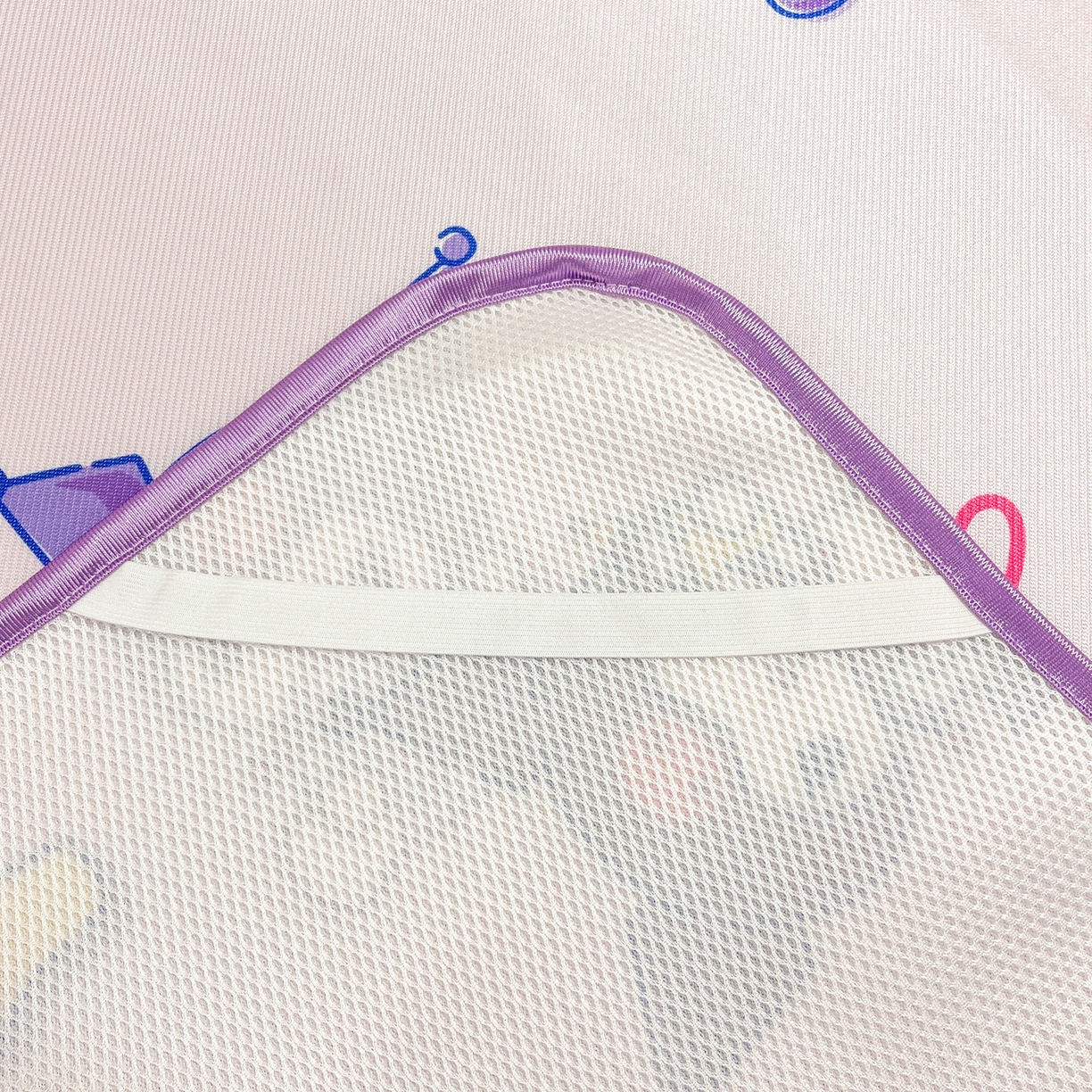 91家纺网 家纺一手货源 找家纺 暮思家居 2026新款三丽鸥正版授权数码印花A类可机洗1200D冰丝凉席三件套平铺款系列 平铺款-甜甜库洛米