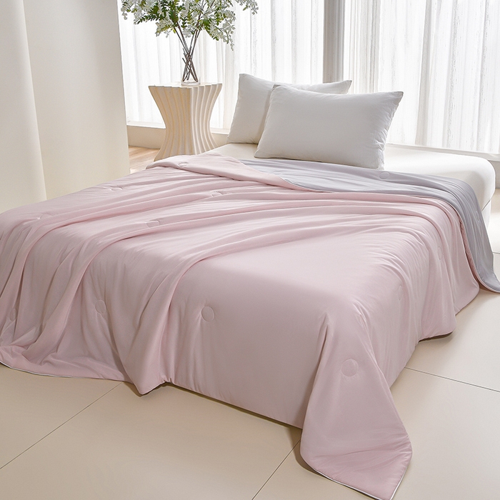 91家纺网 家纺一手货源 找家纺 （总）才森家纺 2026新款A类冷感纯色夏被被子被芯