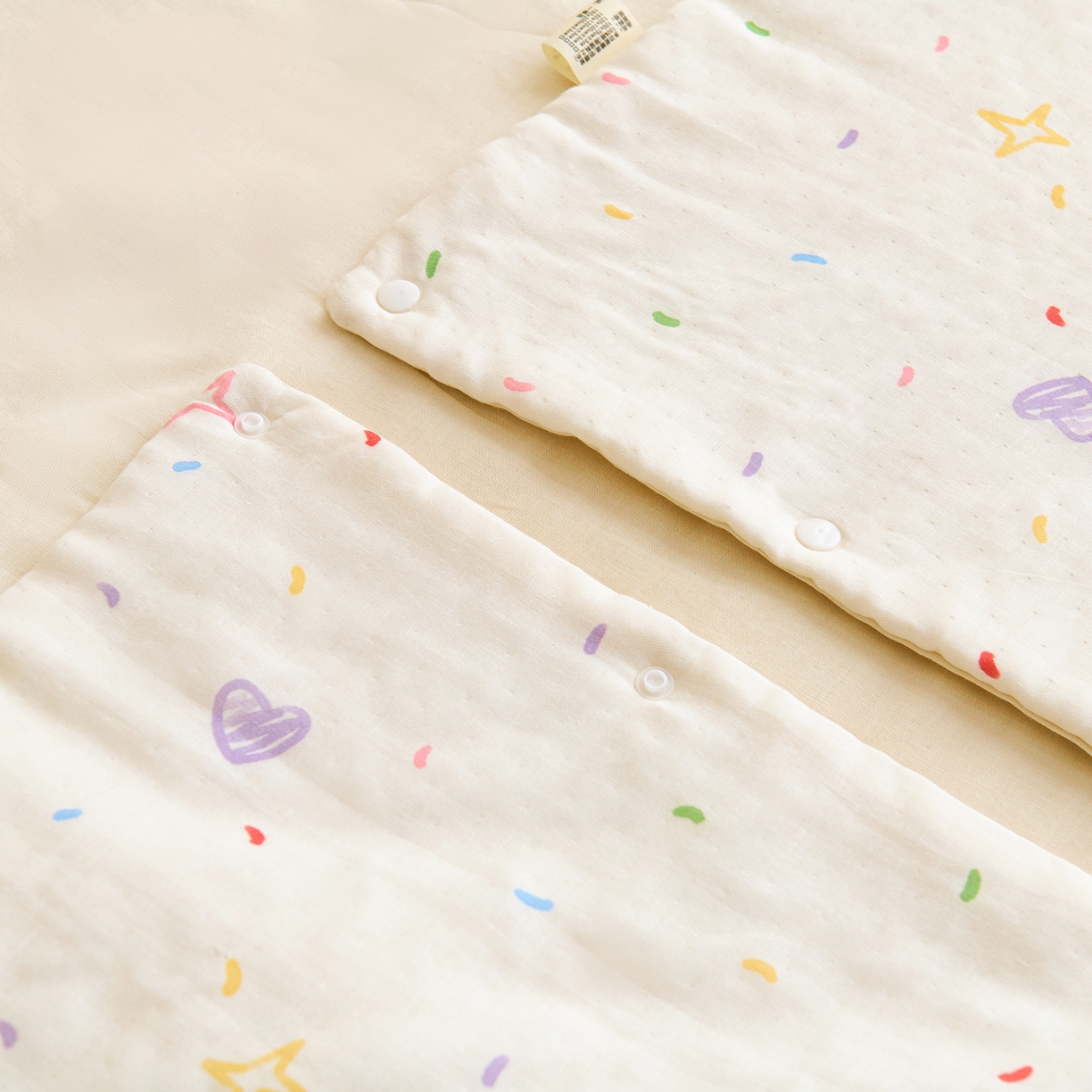 91家纺网 家纺一手货源 找家纺 （总）拾小柒 2026新款全棉双层纱多功能防踢被