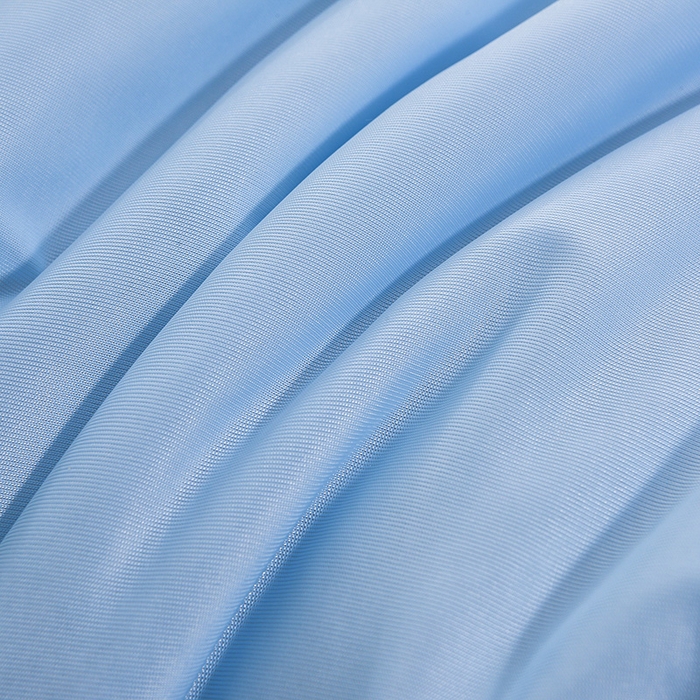 91家纺网 家纺一手货源 找家纺 才森家纺 2026新款A类冷感纯色夏被被子被芯 雾蓝