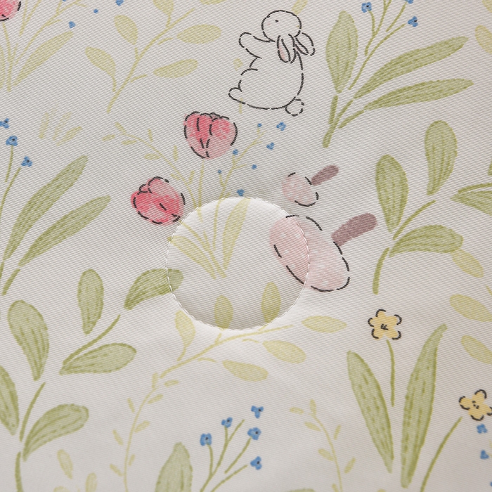 91家纺网 家纺一手货源 找家纺 才森家纺 2026新款A类冷感印花夏被被子被芯 花丛兔