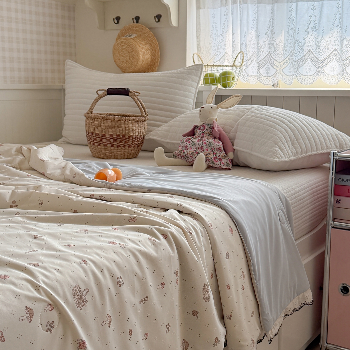 Sweet dreams甜梦 2026新款A类蕾丝花边锦氨凉感夏凉被 林野小物