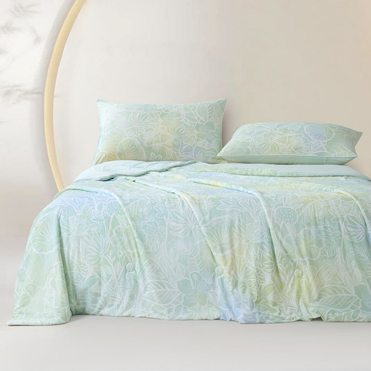 91家纺网 家纺一手货源 找家纺 （总）兰芯纭 2026新款水光雪莲美|肤被