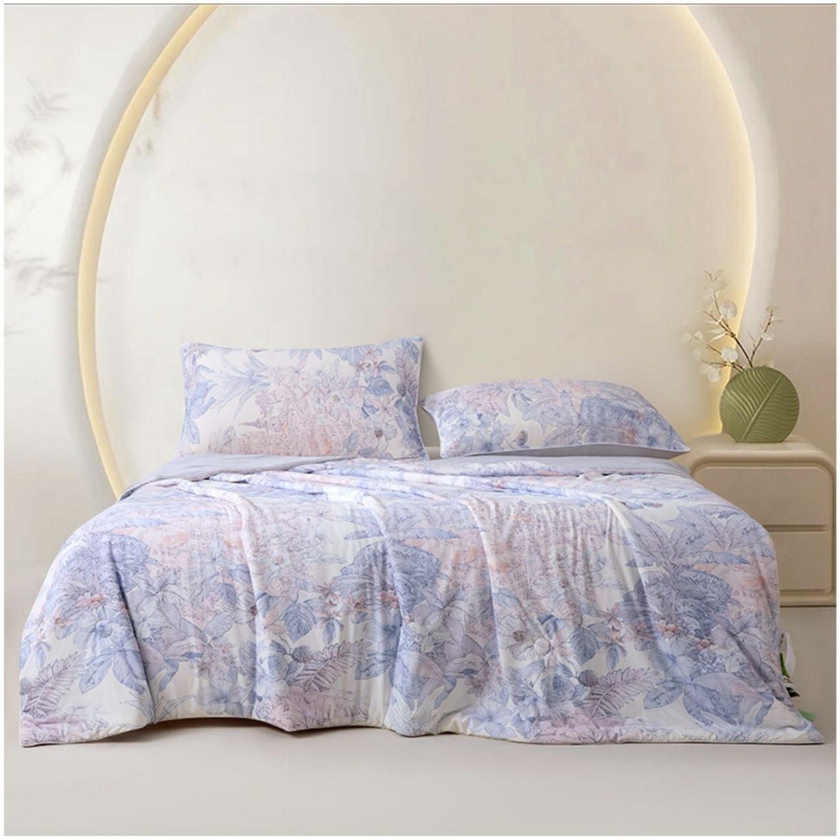 91家纺网 家纺一手货源 找家纺 （总）兰芯纭 2026新款水光雪莲美|肤被