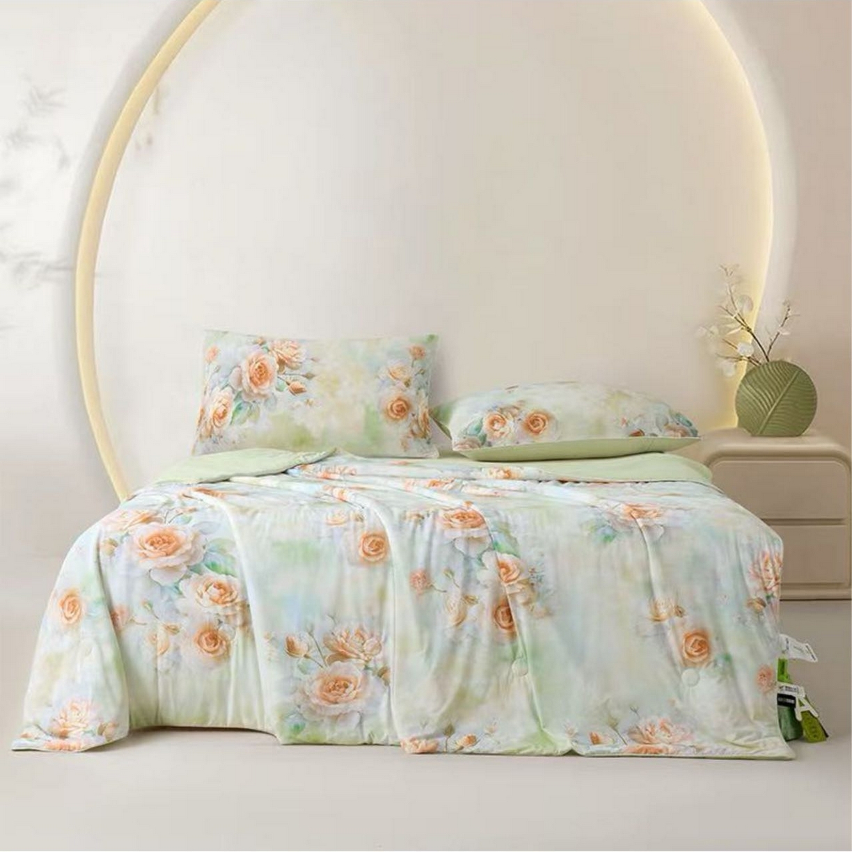 91家纺网 家纺一手货源 找家纺 （总）兰芯纭 2026新款水光雪莲美|肤被