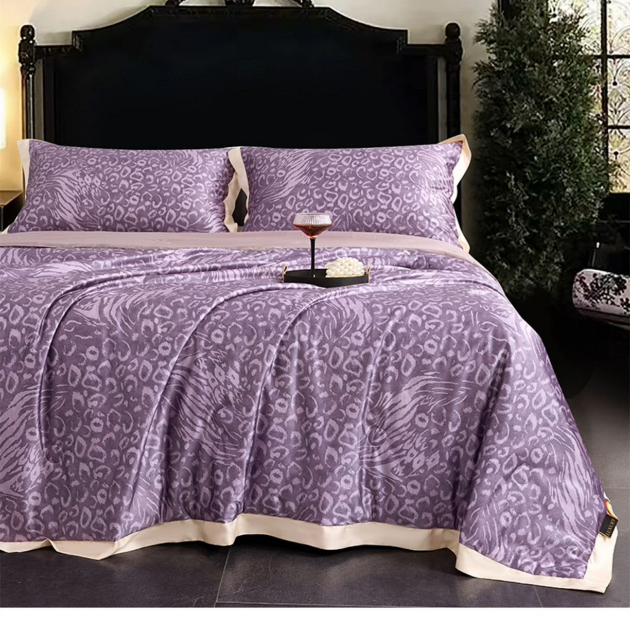 91家纺网 家纺一手货源 找家纺 （总）兰芯纭 2025新款A类针织大豆被被子被芯-一路（鹿）有你