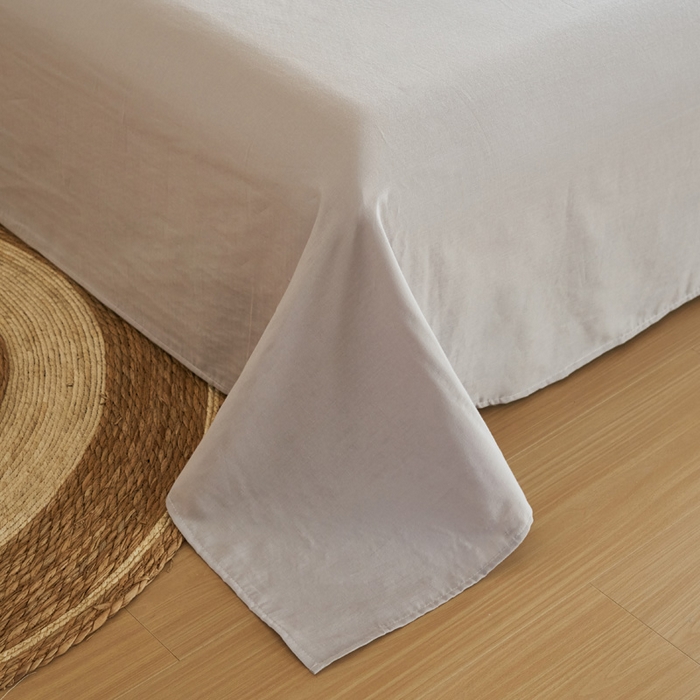 91家纺网 家纺一手货源 找家纺 晨曦家纺 2026春夏新款全棉纯棉水洗棉三层提花大豆夏被夏凉被空调被大豆夏被四件套 提花-枝繁咖