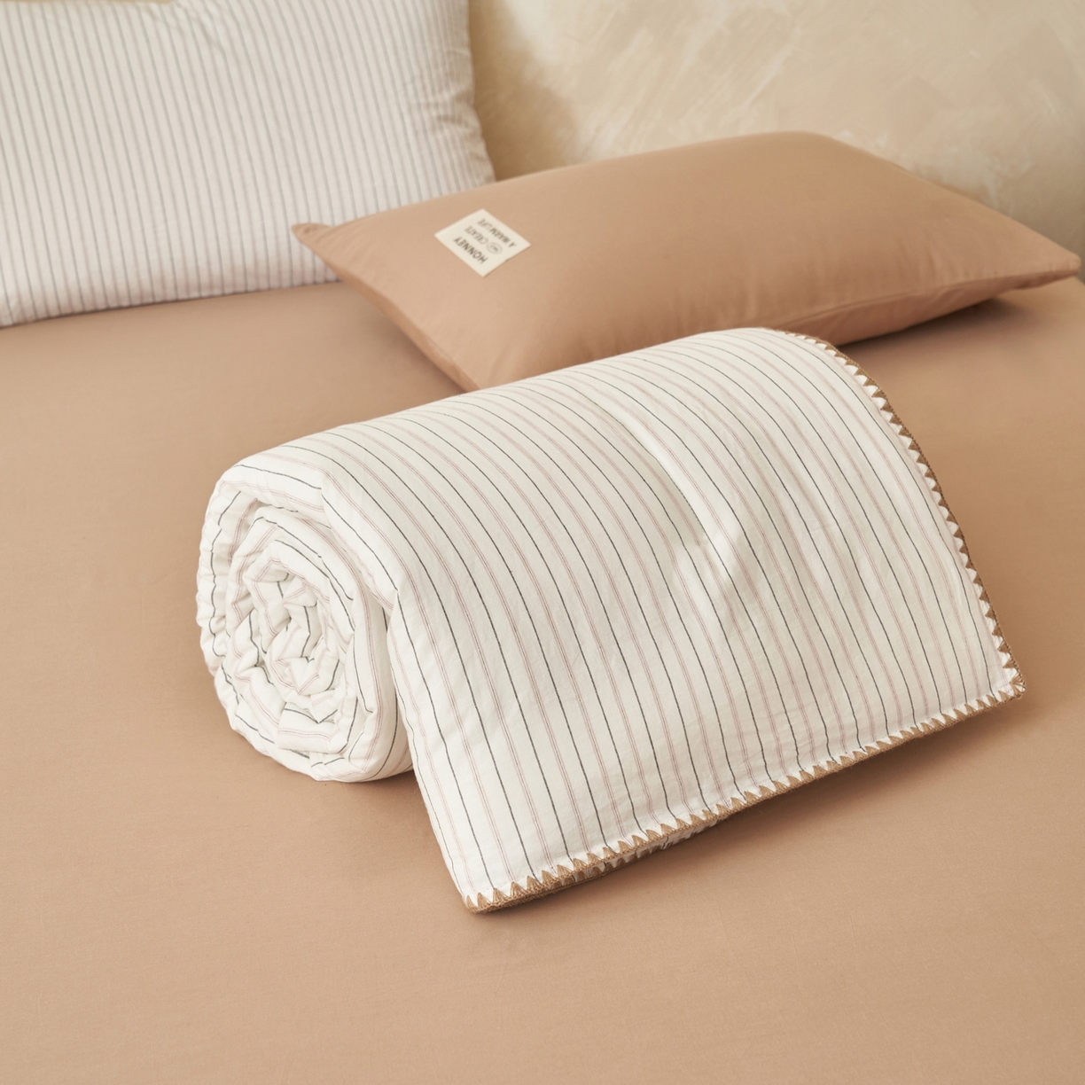 91家纺网 家纺一手货源 找家纺 （总）晨曦家纺 2026新款INS博主风A类全棉色织水洗棉格子夏凉被棉花被夏被空调被四件套