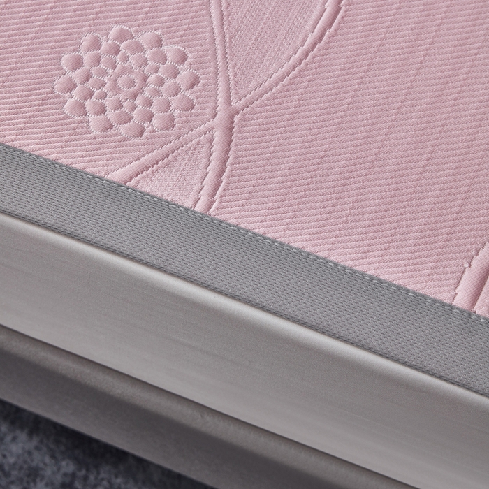 91家纺网 家纺一手货源 找家纺 （总）库里梦家纺 2026新款轻奢高克重复合PE高分子凉席床笠三件套-芳菲