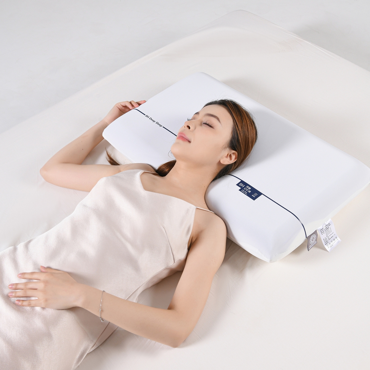 91家纺网 家纺一手货源 找家纺 优芯选 2026新款某朵同款深睡第3代深睡三芯慢回弹记忆枕pro3.0枕头护颈枕芯 云朵护颈pro记忆枕 42x70x12cm/只