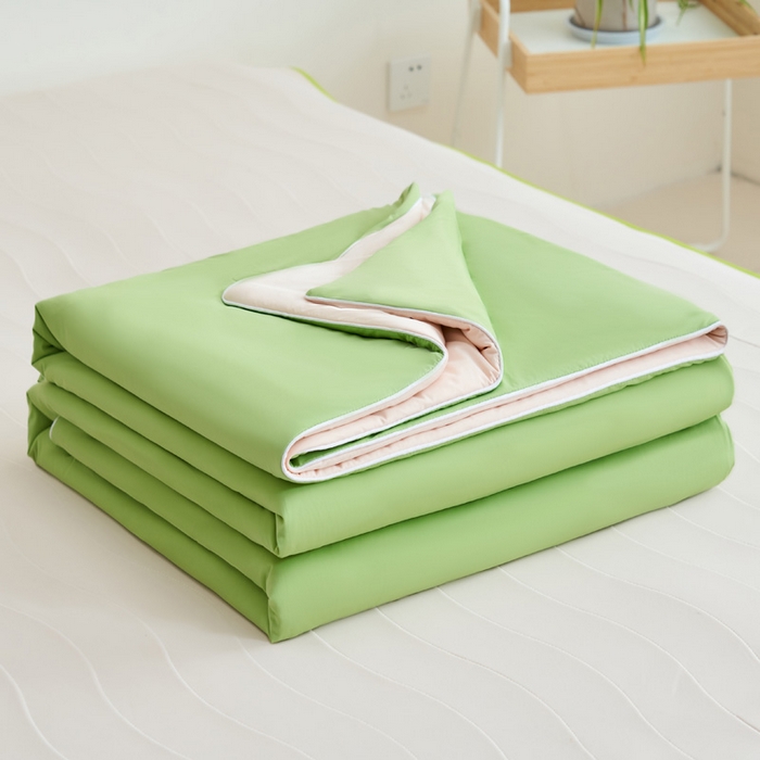 91家纺网 家纺一手货源 找家纺 （总）晨曦家纺 2026新款凉感丝清凉大豆夏被夏凉被空调被凉席四件套-熊猫冻冻被