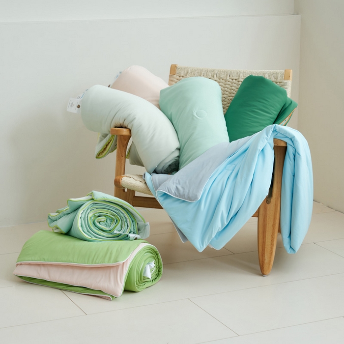 晨曦家纺 2026新款凉感丝清凉大豆夏被夏凉被空调被凉席四件套-熊猫冻冻被 组合图仅供展示不可下单